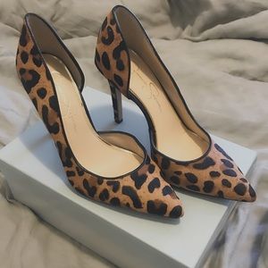 Jessica Simpson Leopard heels JS Claudette 2